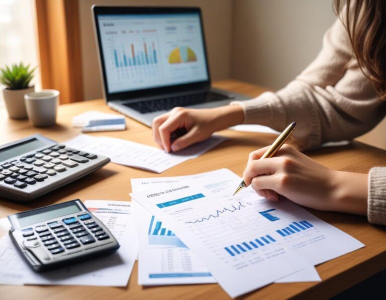 มือ โปร อายุ 30 ปี ใน ออฟฟิศ บ้าน สว่าง เขียน Savings Plan บน โต๊ะแก้ว