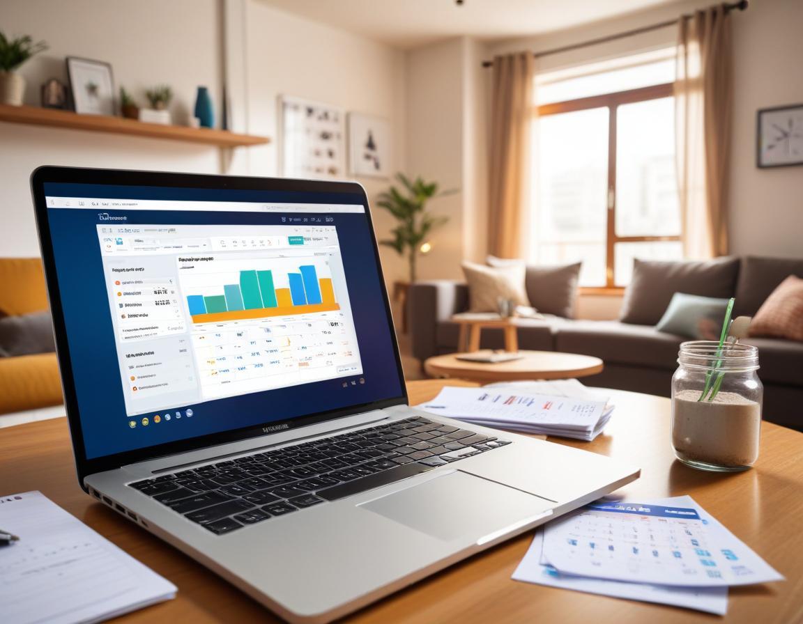 กราฟ ออมเงิน รายเดือน แสดง เป้าหมาย และ วิธี ออมเงิน 1 ปี